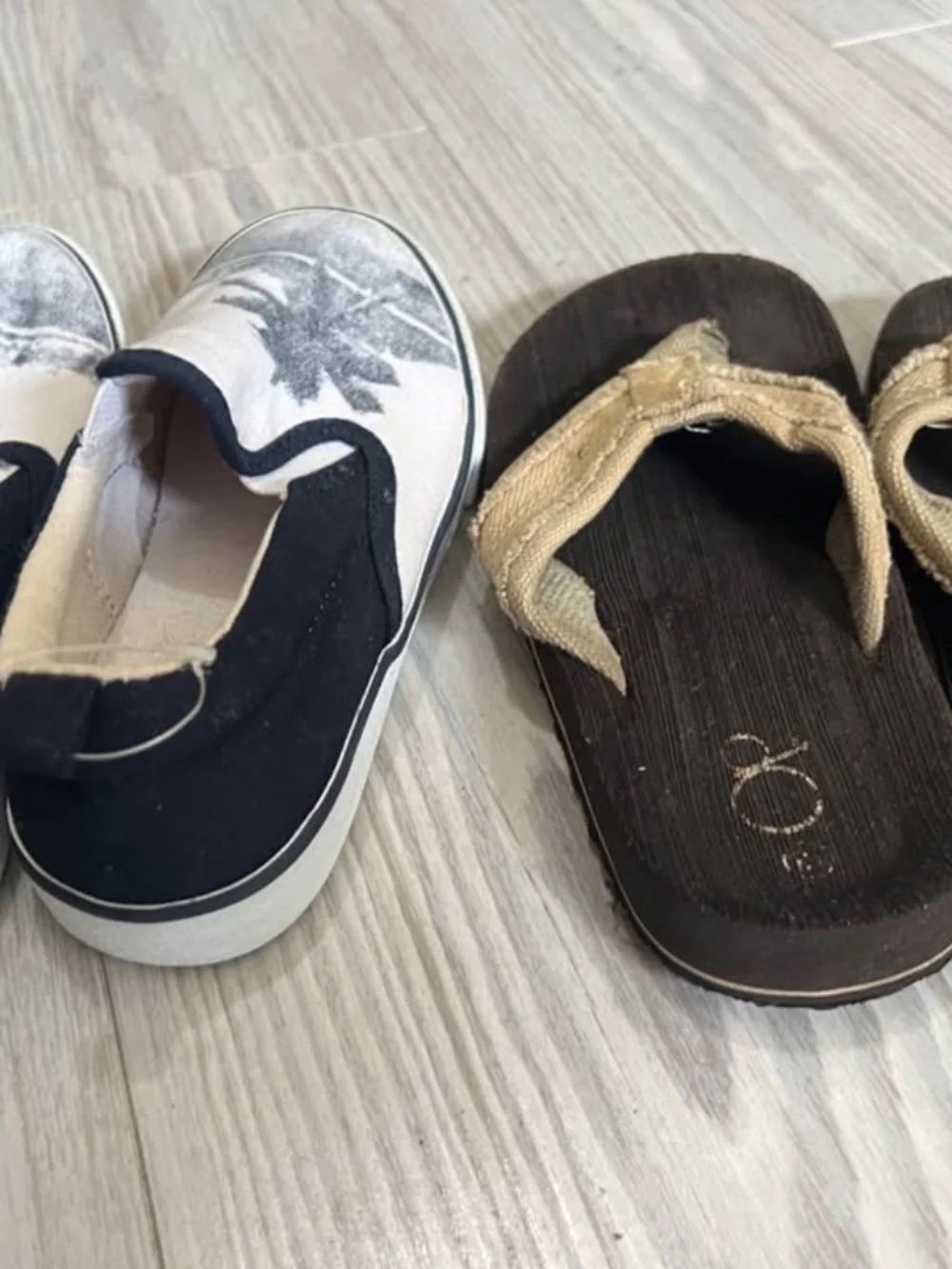 LOT OF GYMBOREE + OP SIZE 13 BOYS BOAT SHOES & SANDALS BUNDLE OF 3 PAIR LOT6540